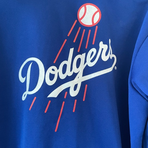 Vintage Dodgers hoodie-pet and smoke free home - Picture 3 of 5